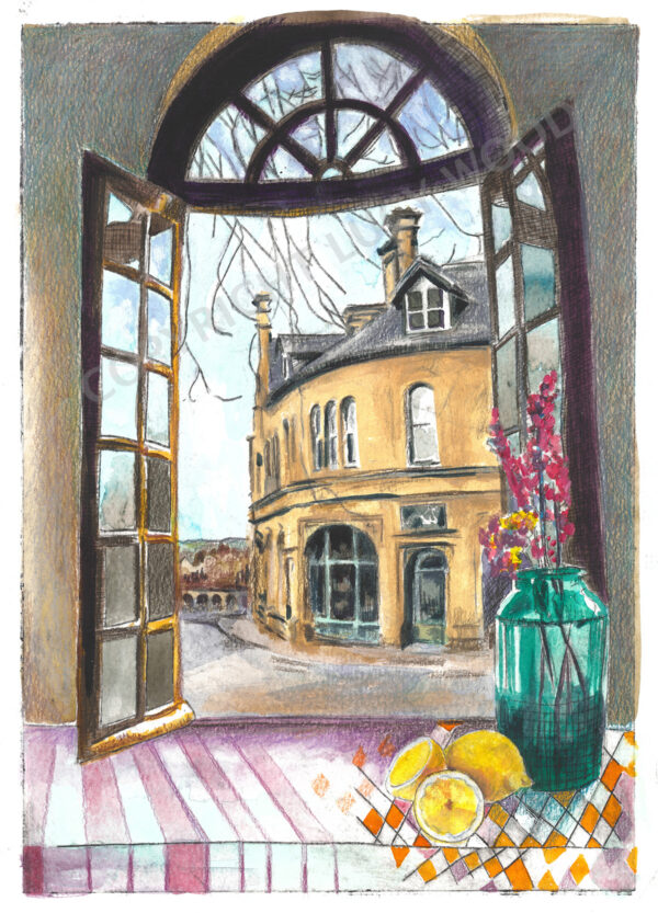 Painting of Vault Calling by Lucy Pimpernel Wood