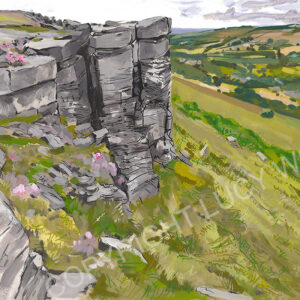 Bamford Stack. The Peak Painter