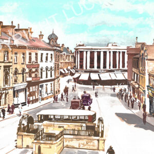Barnsley Peel Square. The Peak Painter